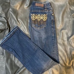 Rock and roll denim pants